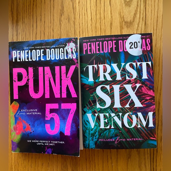 Other - Penelope Douglas Book Set - Punk 57 & Tryst Six Venom